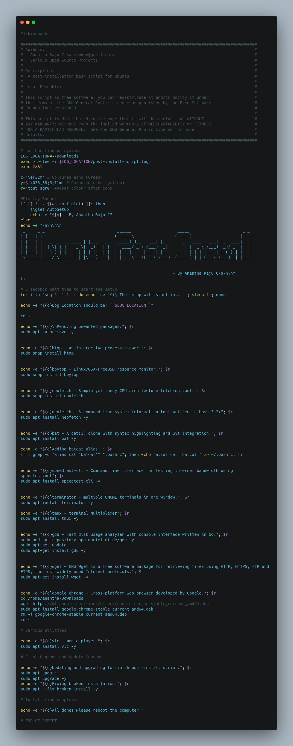 ubuntu_post_unstall_script